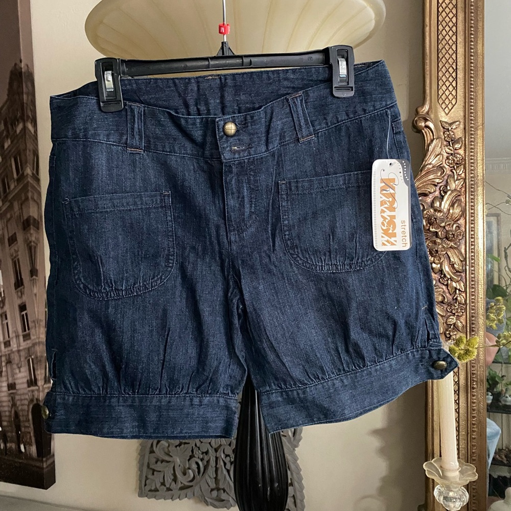 Krush stretch denim shorts